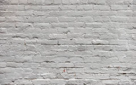 Painted brick wall Stock Photos