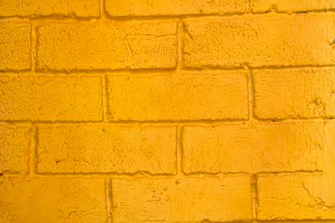Painted Brick Wall Stock Photos