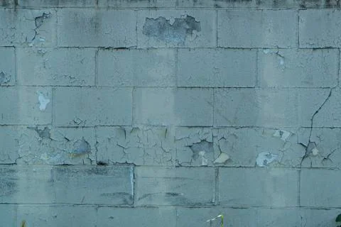 Painted off brick wall texture Foto stock