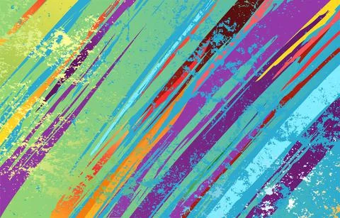 Painted bright background Stock Illustration