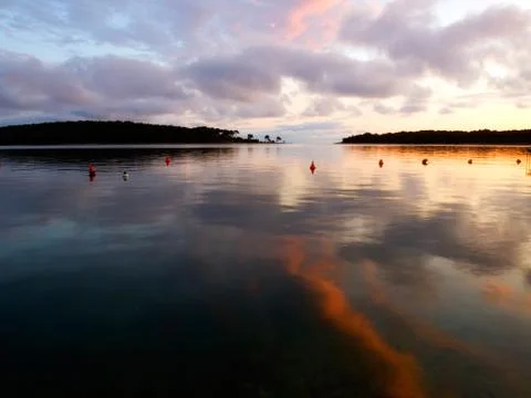 Painted calm Stock Photos