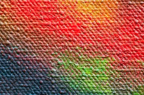 Painted canvas Stock Photos