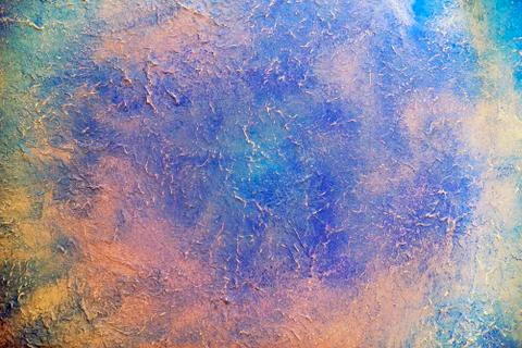 Painted canvas Foto stock