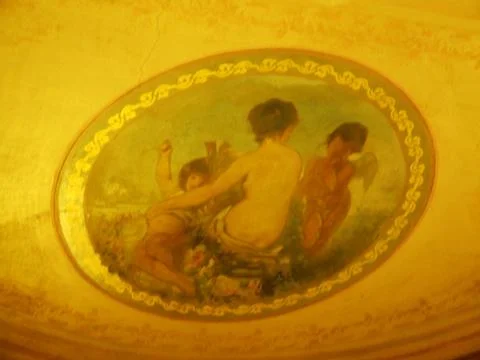 Painted Ceiling Stock Photos