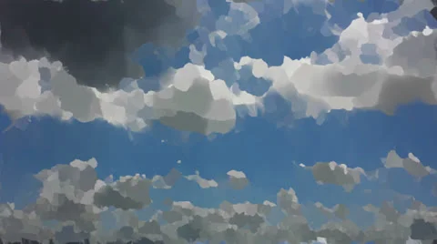 Painted Clouds Timelapse 001 (1080p 29.97) Stock-Footage 25301247