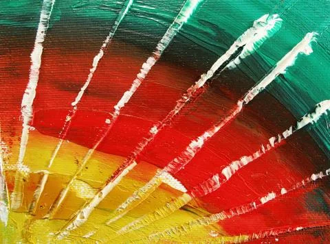 Painted colors Stock Illustration