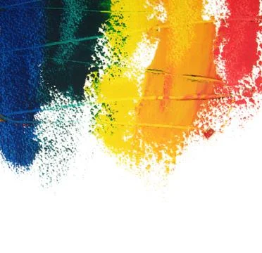 Painted colors Stock Illustration