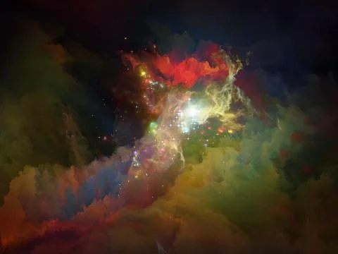 Painted Colors Stock-Illustration