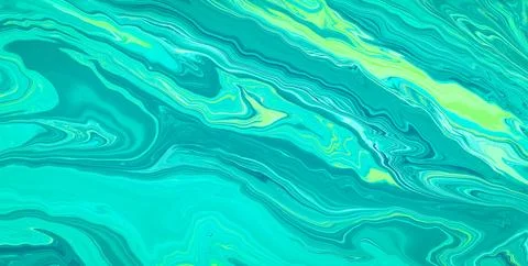 Painted Dreamscape Infused with an Array of Colors and Abstract Forms Stock Illustration