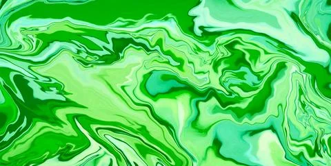 Painted Dreamscape Infused with an Array of Colors and Abstract Forms Stock Illustration