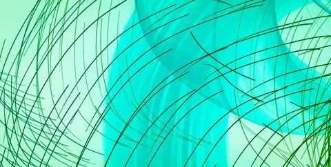 Painted Dreamscape Infused with an Array of Colors and Abstract Forms Stock Illustration