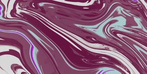 Painted Dreamscape Infused with an Array of Colors and Abstract Forms Stock Illustration
