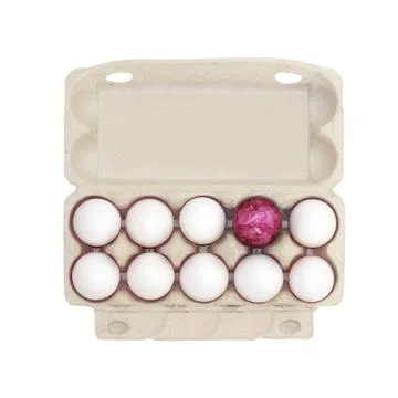 Painted easter egg Illustrazione stock