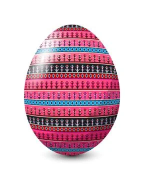 Painted Easter egg Illustrazione stock