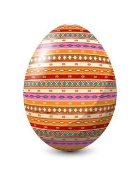 Painted Easter egg Stock-Illustration