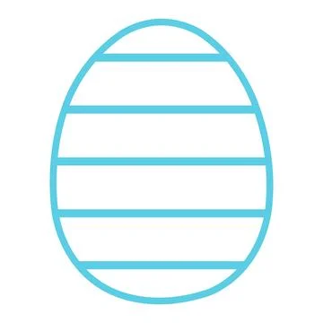 Painted Easter egg illustration イラスト素材