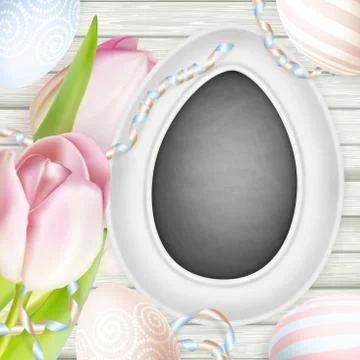 Painted Easter eggs. EPS 10 Stock Illustration