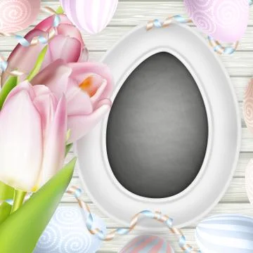 Painted Easter eggs. EPS 10 Stock Illustration