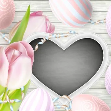 Painted Easter eggs. EPS 10 Stock Illustration