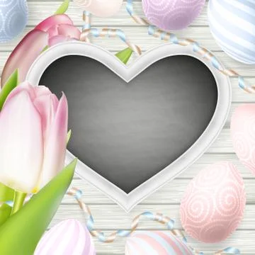 Painted Easter eggs. EPS 10 Stock Illustration