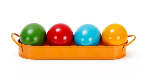 Painted easter eggs Foto stock