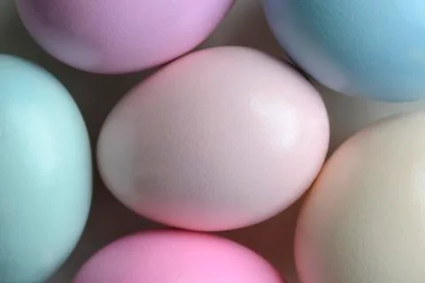 Painted easter eggs Stock Photos