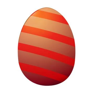 Painted Easter eggs, on white background isolated 스톡 일러스트