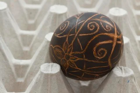 Painted egg Stock Photos