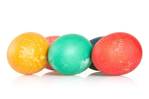 Painted  eggs Stock Photos