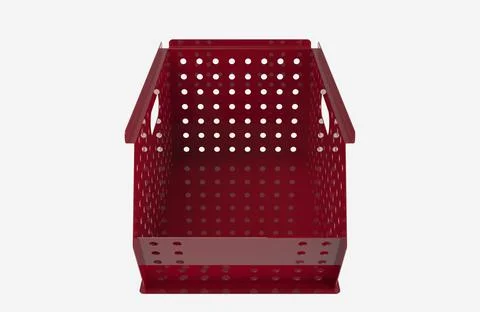 Painted file cabinet for study and work 3d image illustration Stock Illustration