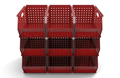 Painted file cabinet for study and work 3d image illustration Illustrazione stock