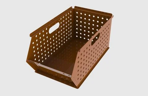 Painted file cabinet for study and work 3d image illustration Stockillustratie