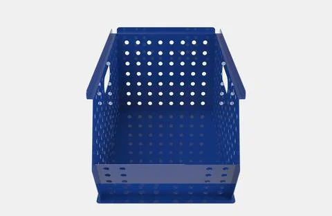 Painted file cabinet for study and work 3d image illustration Stock Illustration