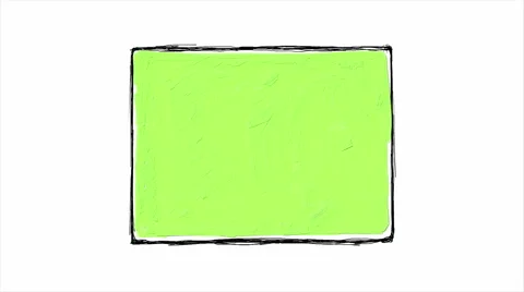 Painted frame animation 動画素材 57314597