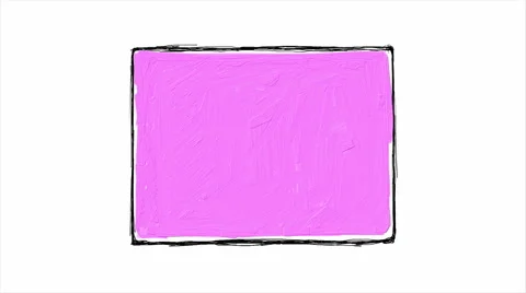 Painted frame animation Stock-Footage 57315002