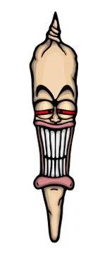 Painted funny joint Stock Illustration