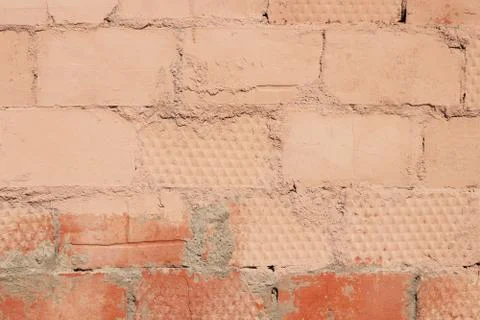 Painted Grunge Bricks Wall Stock Photos