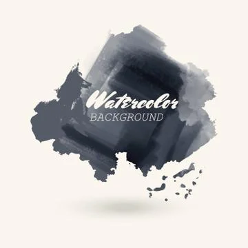 Painted grunge elements. Khaki ink vector stains isolated on white. イラスト素材