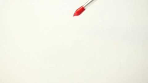 Painted heart Stockbeeldmateriaal 8777199