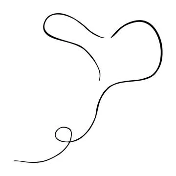 Painted heart Stock Illustration