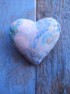 Painted Heart 写真素材