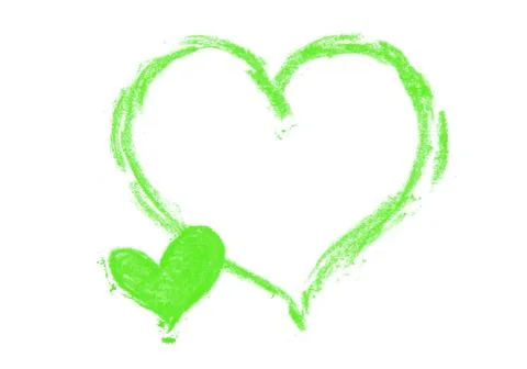 Painted Heart Stock Photos
