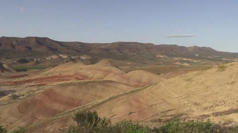 Painted Hills Oregon 動画素材 62575990