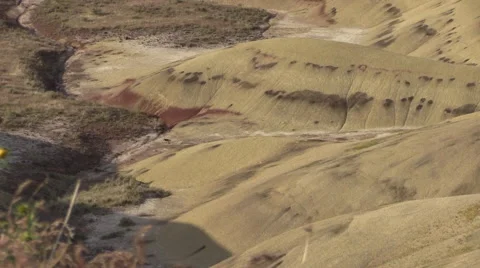 Painted Hills Pan 1 動画素材 62575926