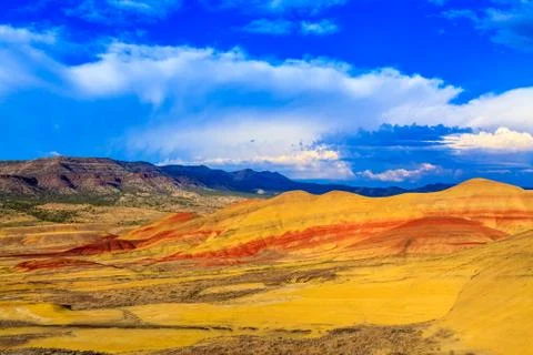 Painted Hills Stock Photos
