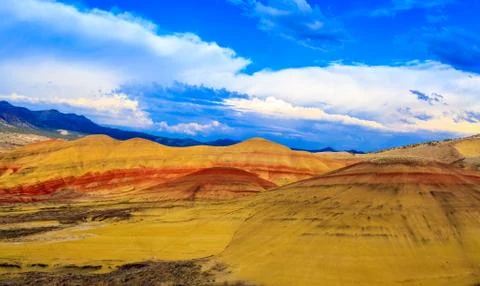 Painted Hills Stock Photos