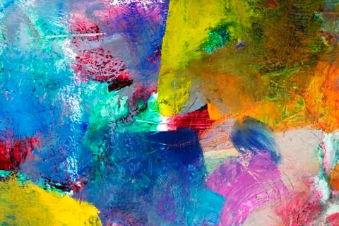 Painted image Illustrazione stock