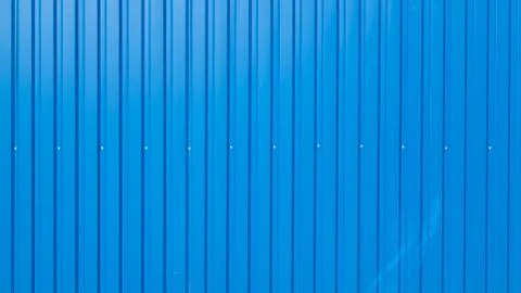 Painted iron fence Stock Photos
