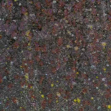 Painted iron surface with a large rusty, black spot and metal corrosion. Old  Stock Photos