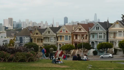The Painted Ladies Stock Footage 93282158